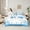 White Blue, variant on Castle Fairy Teens Christmas Gloves 7-Piece Twin Bedding Sets,Happy New Year Bedding Comforter Set,Polka Dots Breathable Sheet Sets,Super Cozy Room Decor