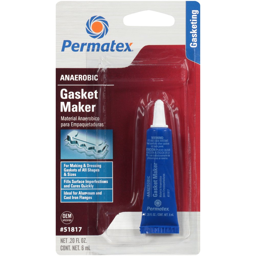 Permatex® 51817 Anaerobic Gasket Maker 0.2 fl. oz. Carded Pack