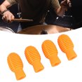 thumbnail image 3 of Silicone Drumstick Silent Tip, Lightweight And Soft,  Protection, Practice Without Noise, Suitable For Playing Wooden Instruments, 3 of 8