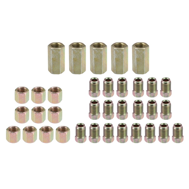 35uds Motocicleta Freno Línea Tubo Accesorios 3/16 Hidráulico Freno Línea