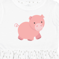 thumbnail image 4 of Inktastic Cute Little Pink Farm Pig Girls Toddler Dress, 4 of 5