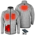 thumbnail image 4 of ActionHeat 5V Men's Battery Heated Sweater Jacket, 4 of 9