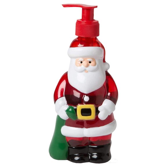 Christmas Hand Soap Dispenser Set, 350ML Santa Snowman Christmas Tree Shaped Dispensers, Festive Home Bathroom Decor for Hand Wash/Lotion, Unique Holiday Gift for Christmas Enthusiasts