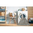thumbnail image 2 of Ahgly Company Machine Washable Indoor Rectangle Contemporary Khaki Green Area Rugs, 2' x 5', 2 of 7