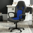 thumbnail image 5 of Homall Gaming Chair Leather Office Chair High Back Ergonomic Adjustable Swivel Executive Computer Chair Rolling Task,Blue, 5 of 7