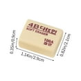 thumbnail image 3 of Tyidzon 30 Pack Erasers Pencil Erasers, 4B Yellow Rubber Eraser Rectangular for Students Office Supplies, 3 of 7