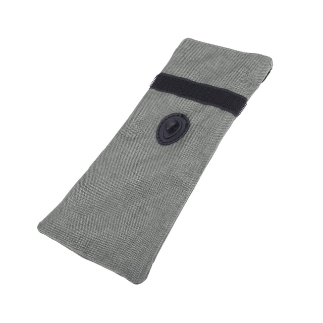 Unique Bargains 1 Pcs, Faraday Pouch, RFID Signal Blocking Bags Canvas Light Gray