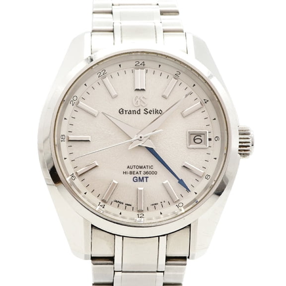 Pre-Owned Seiko Grand SBGJ201 9S86-00A0 Silver Dial Men's Watch
