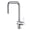 Chrome, variant on SUMERAIN Pull Down Sprayer Kitchen Faucet with Single Handle, Stainless Steel Lead Free Kitchen Sink Faucet, Chrome Finish