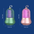 thumbnail image 4 of Wosthever Lámpara de plagas de descarga eléctrica LED Luz de control de onda de luz electrónica de mosca Repelente de insectos y plagas Verde Wosthever HA062609-01B, 4 of 6