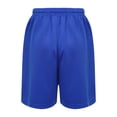 thumbnail image 2 of Lejafay Kids Boys Girls Running Basketball Shorts Solid Color Athletic Training Bottom Elastic Blue 24, 2 of 7