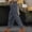 Dark Gray#03, variant on Linen Pants Women Summer Lace Trimmed Drawstring Loose Cotton Linen Straight Leg Pant Woman Casual Solid Lightweight Breathable Beach Vacation Pant
