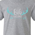 thumbnail image 4 of Inktastic Big Brother, Deer Antlers, Arrow - Blue Gray Youth T-Shirt, 4 of 5
