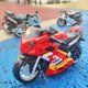 thumbnail image 3 of Decoración de coche de plástico para niños, modelo de Oficina de Colección de vehículos todoterreno, juguete fundido a presión, simulación de motocicleta portátil, 3 of 4