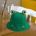 thumbnail image 4 of Sombrero de cubo Yuyangstore Sombrero de sol para mujer Algodón Ajustable Verde Yuyangstore Sombrero de sol para mujer, 4 of 8