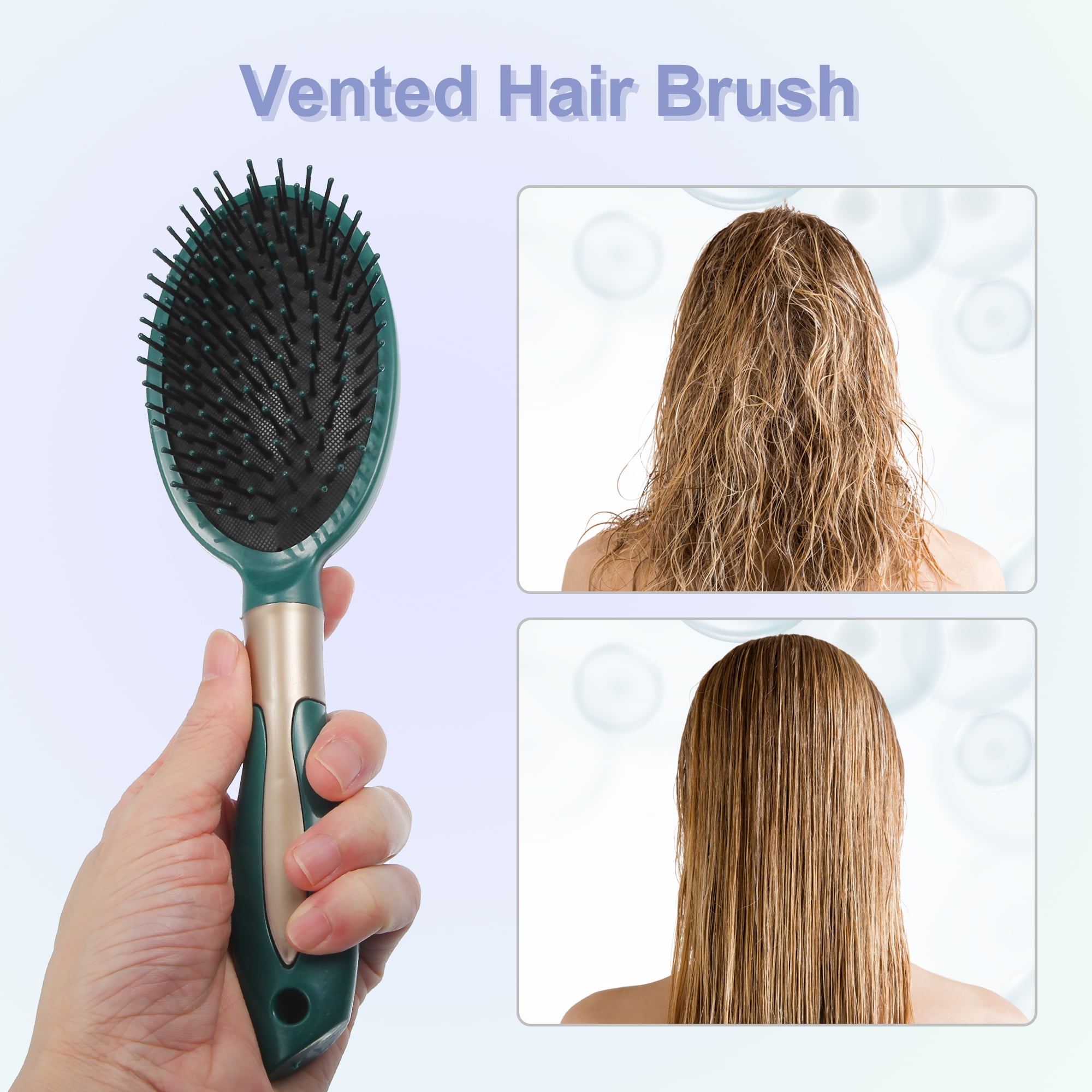 Ele Gate Cepillo Plano Para Alisar El Cabello Cepillo Y Peine