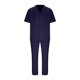thumbnail image 4 of Blusa de Manga Corta Casual Sólido Turndown Cuello Superior Y Pantalones Traje Conjunto, Traje de Moda de Poliéster para Hombres, Lavado de Manos Primavera Verano, 4 of 7