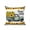 Yellow, variant on 1 Pack Outdoor Throw Pillow, Sunflowers Truck Waterproof Pillow with Insert Included, Retro Summer Botanical Floral Plaid Decorative Accent Cushion Sofa Pillows for Patio Porch, 16 x 16 In
