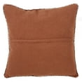 thumbnail image 4 of SARO LIFESTYLE Pomponin Collection Pom Linen Down-Filled Throw Pillow, 20", Terracotta, 4 of 4