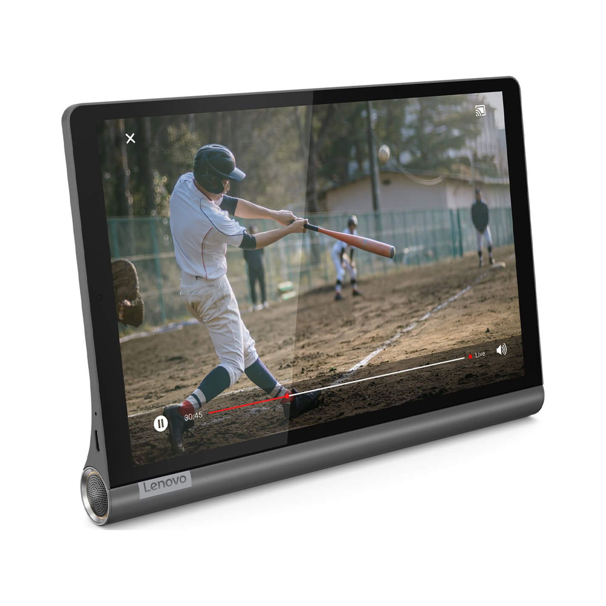 Lenovo Yoga Smart Tab in Gray, 10.1" FHD IPS Touch, 4GB, 64GB eMMC, Android Pie - image 3 of 5