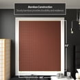 thumbnail image 3 of Red Lantern Bamboo Cordless Window Shade - Mahogany 60" W, 3 of 8