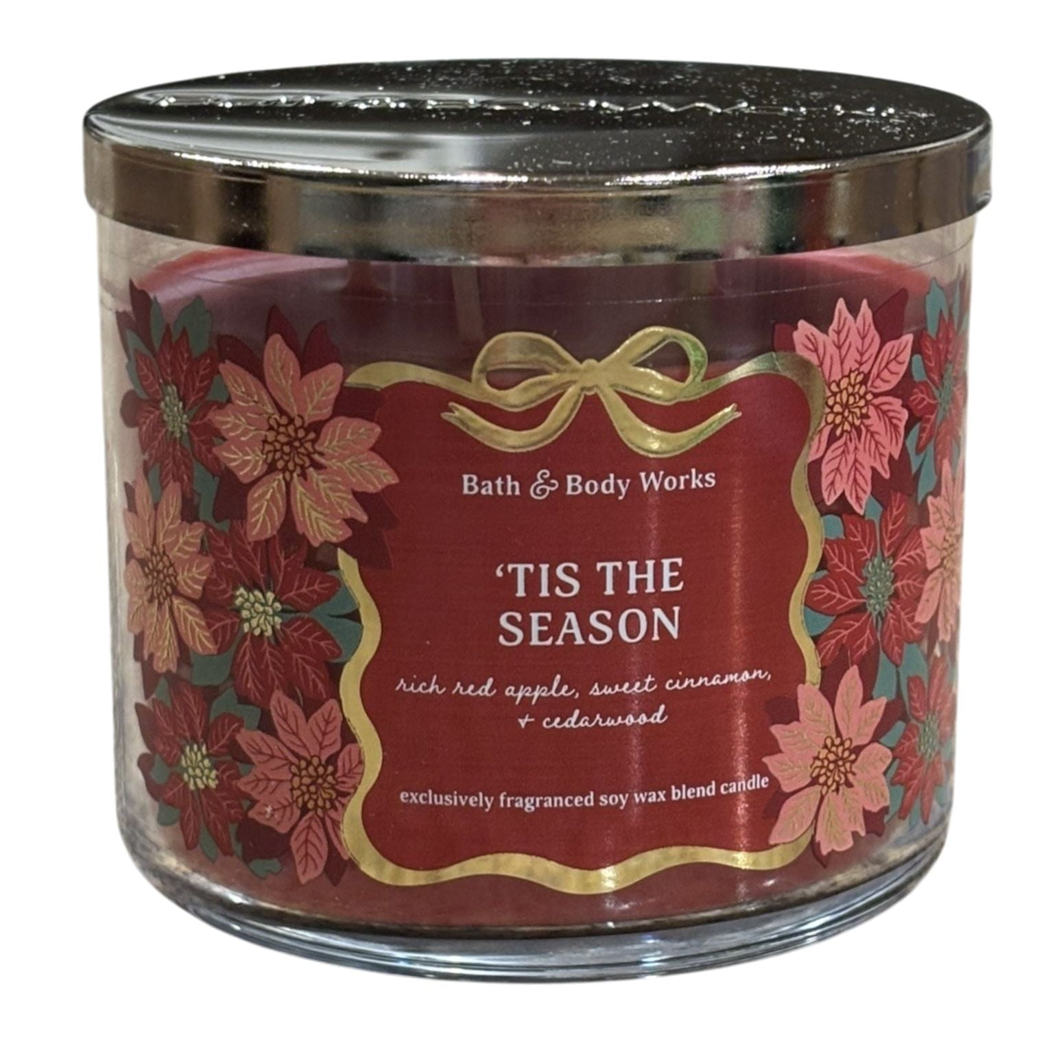Bath & Body Works, White Barn 3-Wick Candle w/Essential Oils