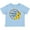 AE-Light Blue, variant on Inktastic My Mimi Loves Me with Sunflower Wreath Boys or Girls Baby T-Shirt