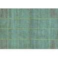 thumbnail image 1 of Ahgly Company Indoor Rectangle Abstract Light Blue Modern Area Rugs, 7' x 9', 1 of 4