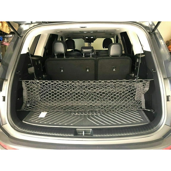 EACCESSORIES EA Trunk Organizer Cargo Net for KIA Telluride 2020-2023 – Envelope Style Cargo Net for SUV – Premium Mesh Car Trunk Organizer Vehicle Carrier Storage – Compatible with Telluride