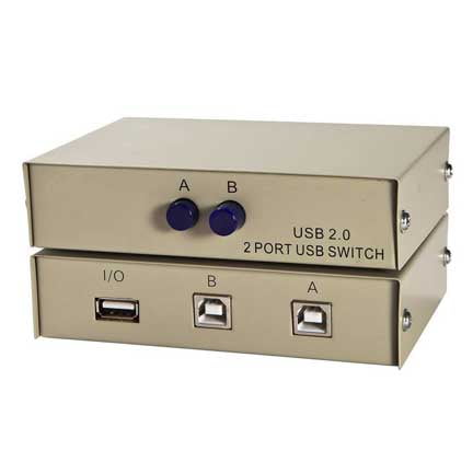 SF Cable 2-Ports Manual USB Sharing Data Switch