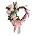 thumbnail image 1 of AMLESO Valentine Decoration Artificial Rose Wreath Spring Wreath for Outdoor Indoor, 1 of 8