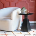 thumbnail image 3 of Powell Caryn Side Table, 22.5" Tall, Black, 3 of 9