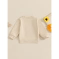thumbnail image 6 of Rdhnmea Mommy and Me Matching Outfits Cute Bow Mama and Mini Long Sleeve Crewneck Sweatshirt Tops Mother Baby Matching Clothes, 6 of 9