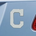 thumbnail image 2 of Fan Mats MLB - Cleveland Indians Chrome Emblem 3"x3.2" 26570, 2 of 2