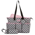 thumbnail image 1 of Bolsa de pañales Cudlie Tote Minnie Mouse con estampado de lunares, tamaño grande, 1 of 7