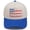 Navy, variant on Patriotic Wave Flag Trucker Hat USA Flag Embroidery with Patchwork Design, Adjustable Unisex Snapback for Sun Protection