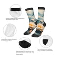 thumbnail image 3 of Naloa Mountain Lotus Serenity Kids Socks Unisex Kids and Toddlers' Crew Socks, ,1 Pairs, 3 of 5