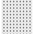 thumbnail image 3 of Ambesonne Fleur de Lis Duvet Cover Sets, Symbols in Greyscale, 2-Twin, White and Dark Grey, 3 of 4