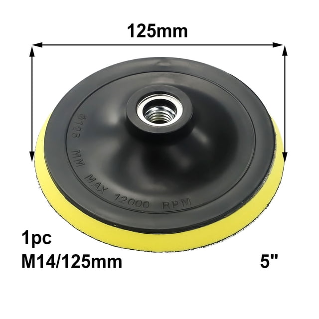 Plaque de Support 3/4/5/6/7 Pouces pour Outils de Polissage M14 5 Pouces