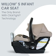 Britax® Willow® S Rear-Facing Infant Car Seat, Alpine® Car Seat Base With ClickTight® – Teak