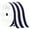 Navy & White, variant on (3 pack) Offray Ribbon, Black and White Stripes 1 1/2 inch Grosgrain Polyester Ribbon, 9 feet