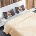 thumbnail image 5 of Yayeee Pillowcase Standard Size Set of 2 Satin Wrinkle Resistant Pillow Case, Yellow Halloween Dog, 5 of 7