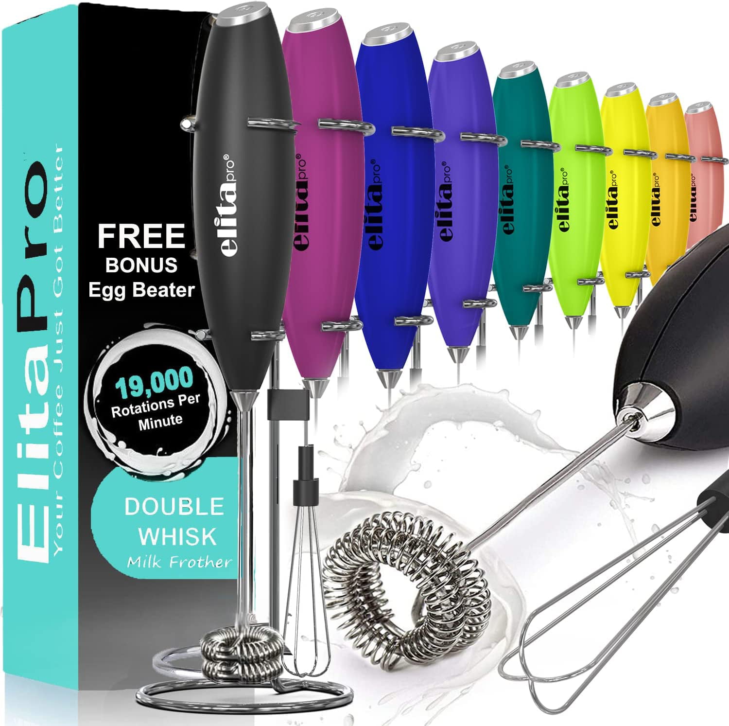 ELITA PRO ELECTRIC WISK - Milk Frothers