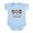 Sky Blue, variant on CafePress - Peace Love BFF Friendship Infant Bodysuit - Baby Light Bodysuit, Size Newborn - 24 Months
