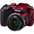 thumbnail image 3 of Nikon COOLPIX B500 Appareil Photo Numérique (Rouge) - Version Internationale (Sans Garantie) 32 Go 6 Pcs Ensemble Comprend Carte Mémoire 32 Go + Piles AA et Chargeur + Câble Micro HDMI + Trépied 57 Pouces + Poignée de Pistolet/t, 3 of 9