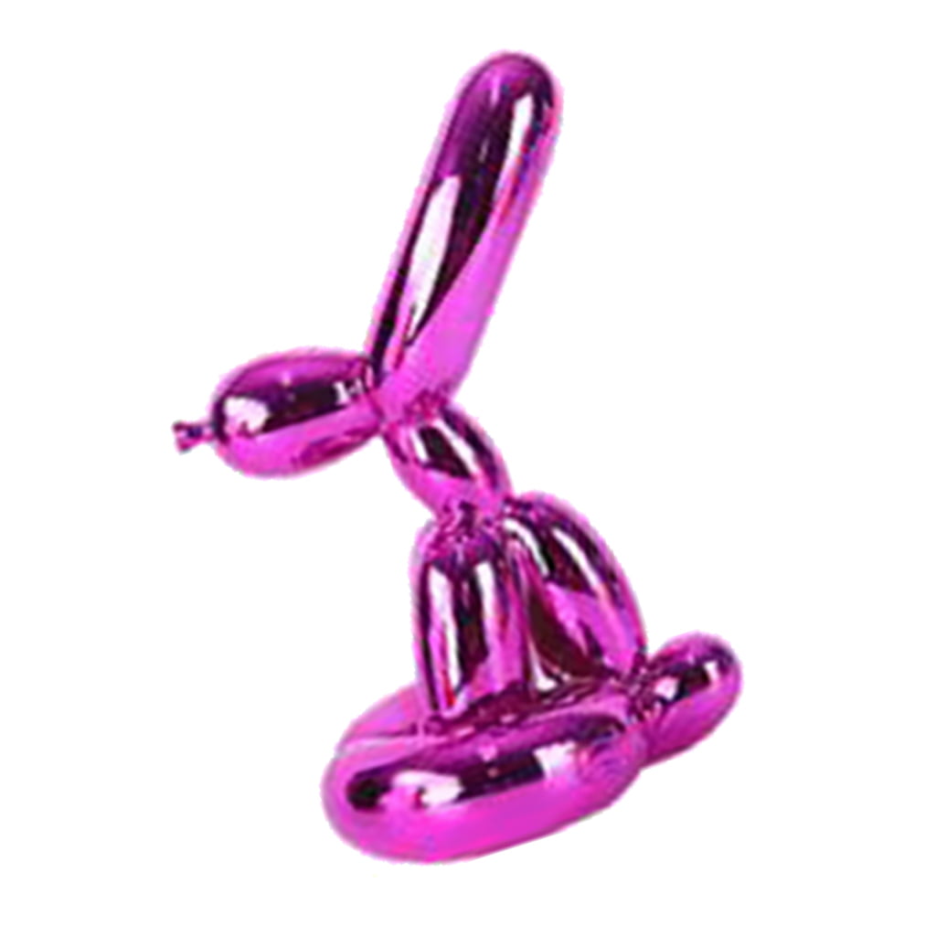 Details about   Metallic Finish Balloon Rabbit Animal Art Sculpture Housewarming Gifts 