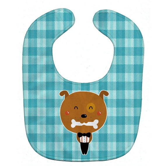 Dog in Tuxedo Baby Bib