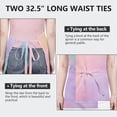 thumbnail image 6 of Dreamy Pastel Sky Apron-Garden Aprons for Women with Pockets-Cotton Linen Waterproof Kitchen Cooking Gardening Aprons Adjustable for Kitchen,Cooking,BBQ and Salon 33x27 Inch, 6 of 7