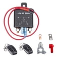 thumbnail image 1 of 12V DC 200A Interrupteur de Déconnexion de la Batterie à Distance, Isolateur de Commutateur de Batterie de Drain de Batterie sur la Télécommande Sans Fil pour Voiture, Camion, RV, 1 of 7