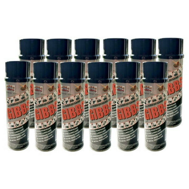 GIBBS Brand Lubricant (12 PACK) of 12oz cans